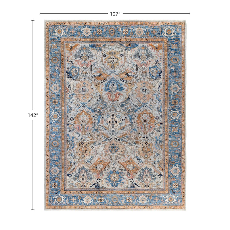 Serapi One-of-a-Kind Hand-Knotted Area Rug - Gray - 8' 11" x 11' 10"