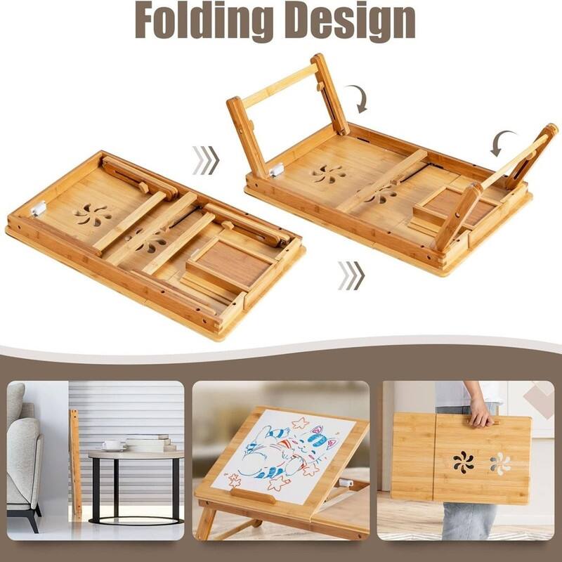 Bamboo Laptop Desk