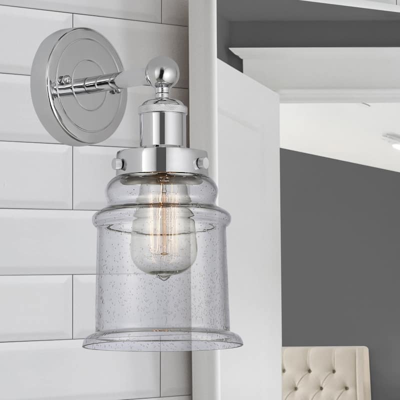 Innovations Lighting 616-1W-13-6 Canton Sconce Canton 13" Tall Wall