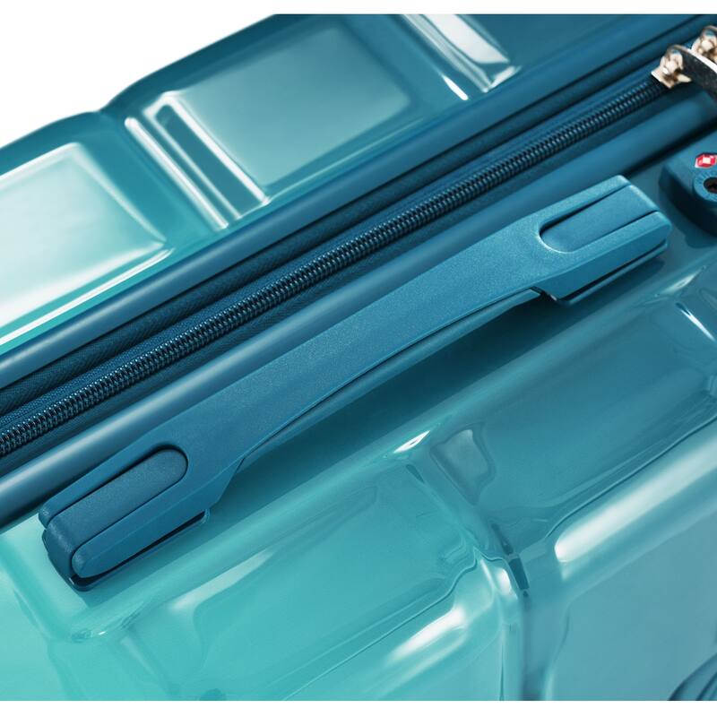 3 Piece Expandable Luggage Set, PC+ABS Durable Hard Shell Carry-on Suitcase with USB Port and Spinner Wheels, for Travel