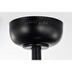 preview thumbnail 6 of 12, Delano 24-inch Matte Black and Imitation Wood 6 Lights 3 Blades Lighted Ceiling Fan with Remote