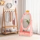 preview thumbnail 6 of 4, Kids Full Length Mirror Free-Standing Dressing Princess Storage