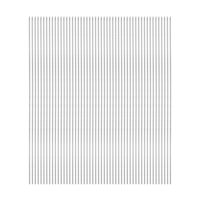 50pcs Kebob Skewers 29cm x 1.9mm Round BBQ Grill Sticks - 29cm x 1.9mm