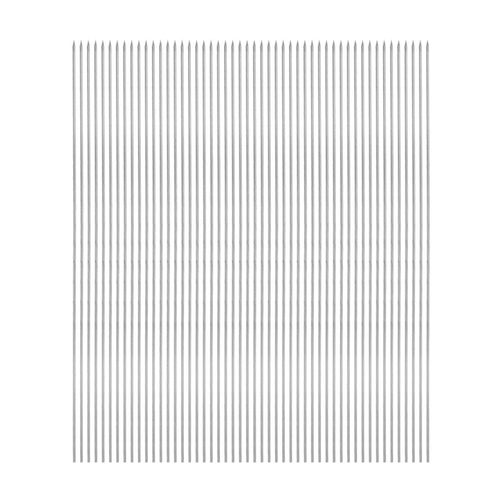 50pcs Kebob Skewers 29cm x 1.9mm Round BBQ Grill Sticks - 29cm x 1.9mm