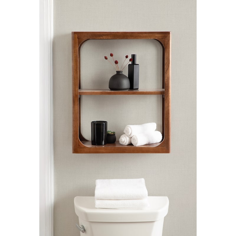 Kate and Laurel Dahl Tiered Wall Shelf