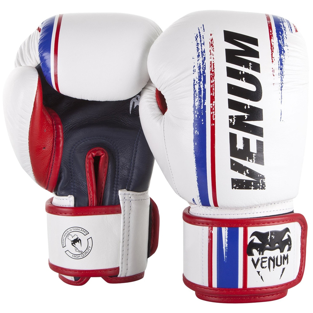 Venum Boxing Gloves Giant 3.0 Nappa Leather White Gold Sparring Training Gloves