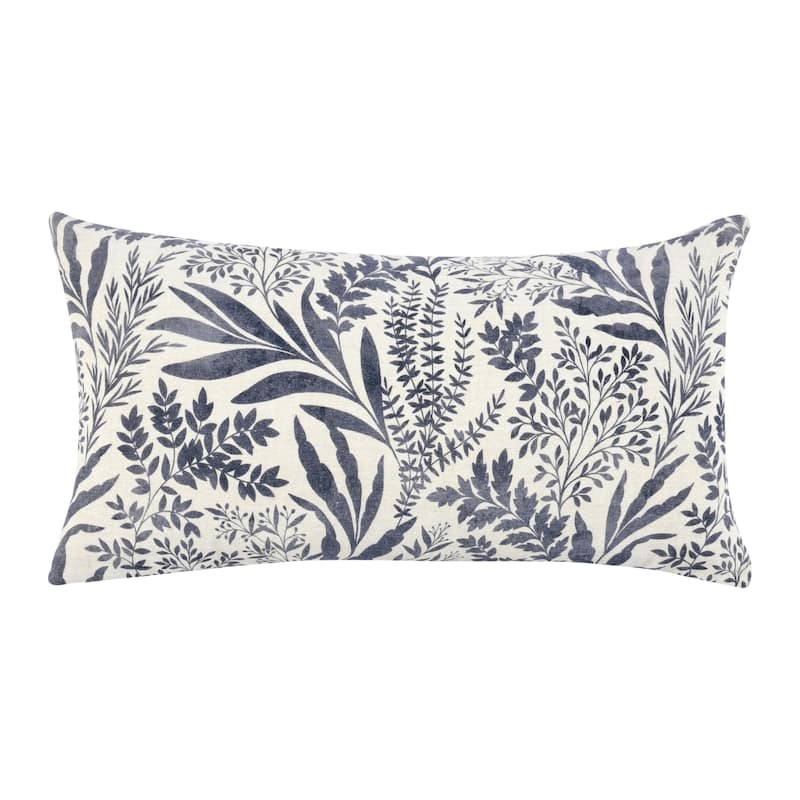 Villa by Classic Home Mulberry Belgian Linen Blend Throw Pillow