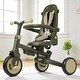 preview thumbnail 5 of 50, 7-in-1 Multifunctional Baby Tricycle,Foldable Toddler Trike, Halloween gift