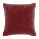 preview thumbnail 33 of 34, Porch & Den Montclair Velvet 18-inch Throw Pillow