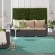 preview thumbnail 19 of 183, Nourison Essentials Solid Contemporary Indoor/ Outdoor Area Rug 5' x 7' - Blue Green