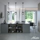 preview thumbnail 2 of 8, Hunter Vidria 1-Light Mini Pendant - Kitchen Island, Dining Room, Bedroom - Contemporary, Transitional