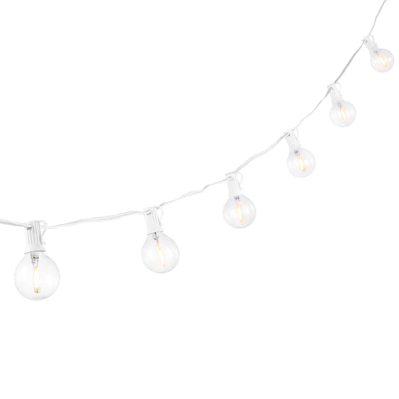 SAFAVIEH Lighting Chiera 10 FT Led Outdoor String Lights - White