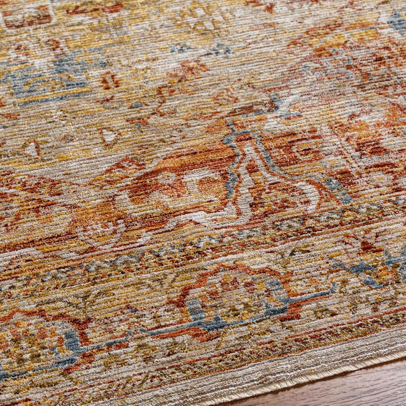 Livabliss Traditional Naila Medallion Area Rug