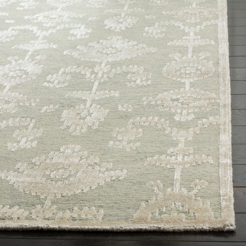 SAFAVIEH Couture Hand-knotted Tibetan Corneliea Modern Wool Rug