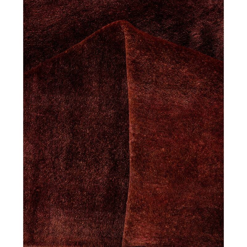 Overdyed One-of-a-Kind Hand-Knotted Area Rug - Pink - 9' 3" x 12' 0"