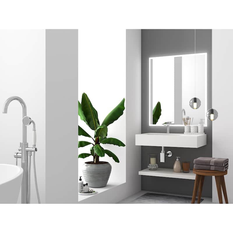 Juniper Stone Solid Surface Wall-mounted Vessel Sink
