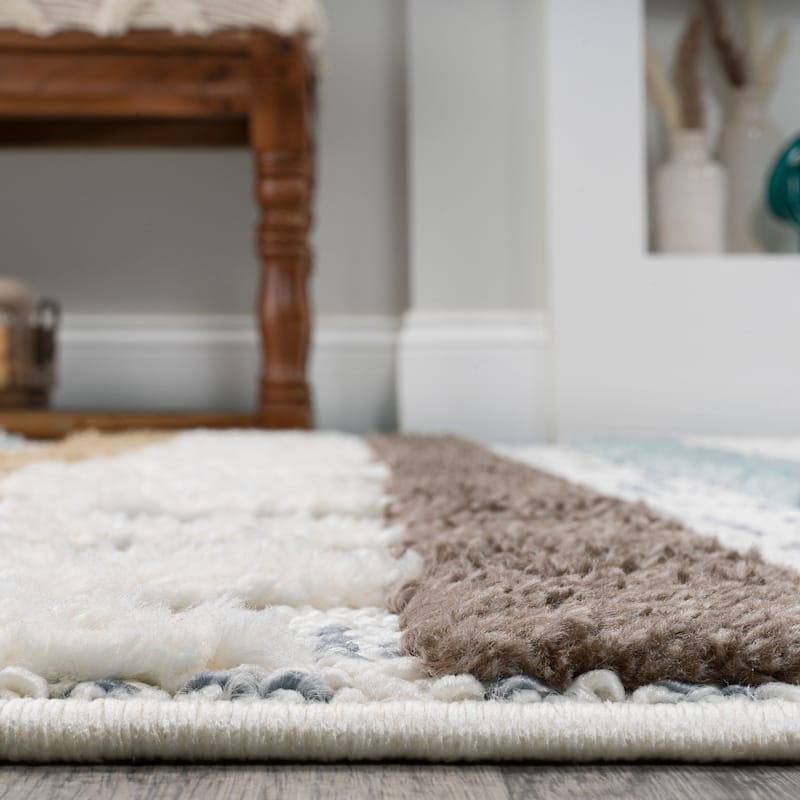 JONATHAN Y Aileen Beach Strie' Striped Area Rug
