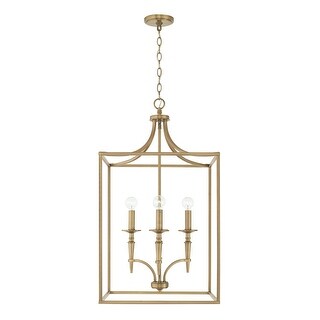 Abbie 17.75" 4-light Lantern Foyer Pendant