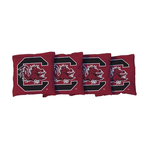 slide 2 of 3, South Carolina USC Gamecocks Red Cornhole Bags All-Weather Resin Filled