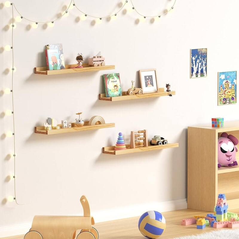 24 inch Bathroom Shelves,Floating Shelves for Wall - 24 inch