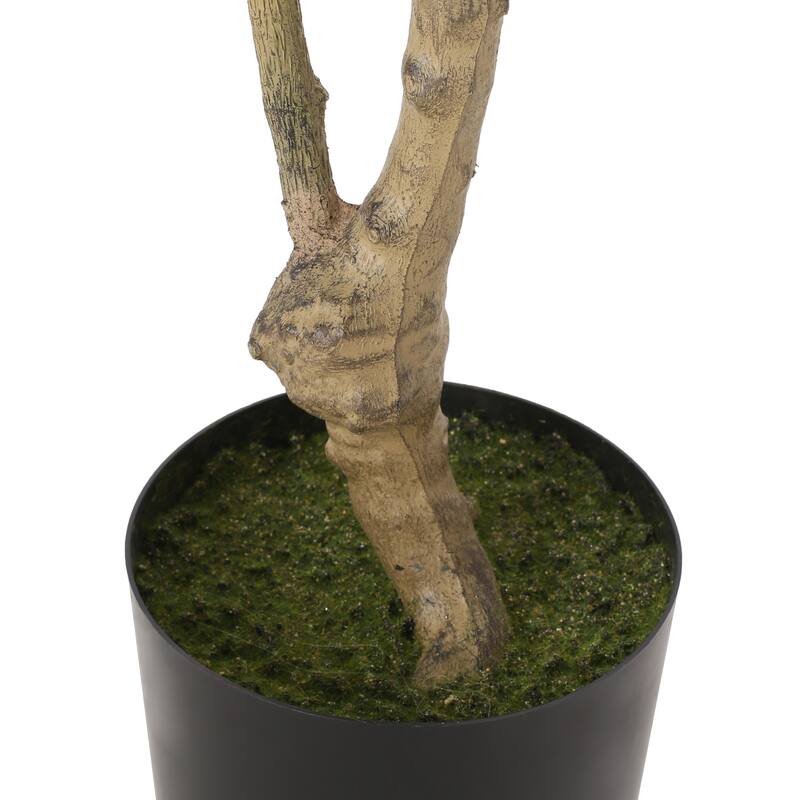 120cm Artificial Nandina Plant Potted Indoor Outdoor Home Decor - Green