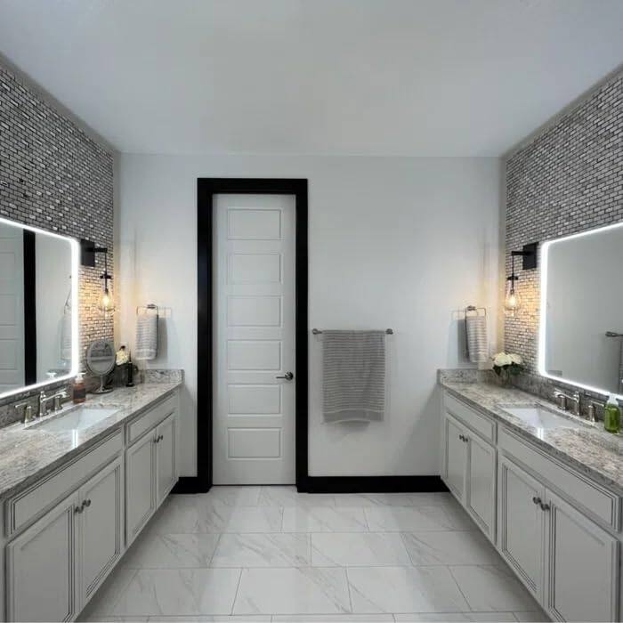 KAYLA 5in. 1-Light Black Wall Sconce, Raindrop Wall Lighting with Hand Blown Solid Glass and Brass Base, (2-Sets)