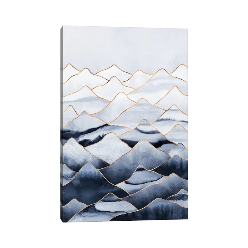 iCanvas "Mountains I" by Elisabeth Fredriksson Canvas Print