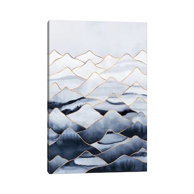 iCanvas "Mountains I" by Elisabeth Fredriksson Canvas Print