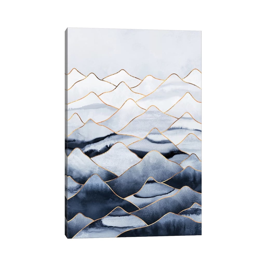iCanvas "Mountains I" by Elisabeth Fredriksson Canvas Print