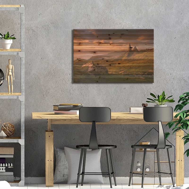 Scotland VI Print On Wood by Daniel Kordan - Multi-Color