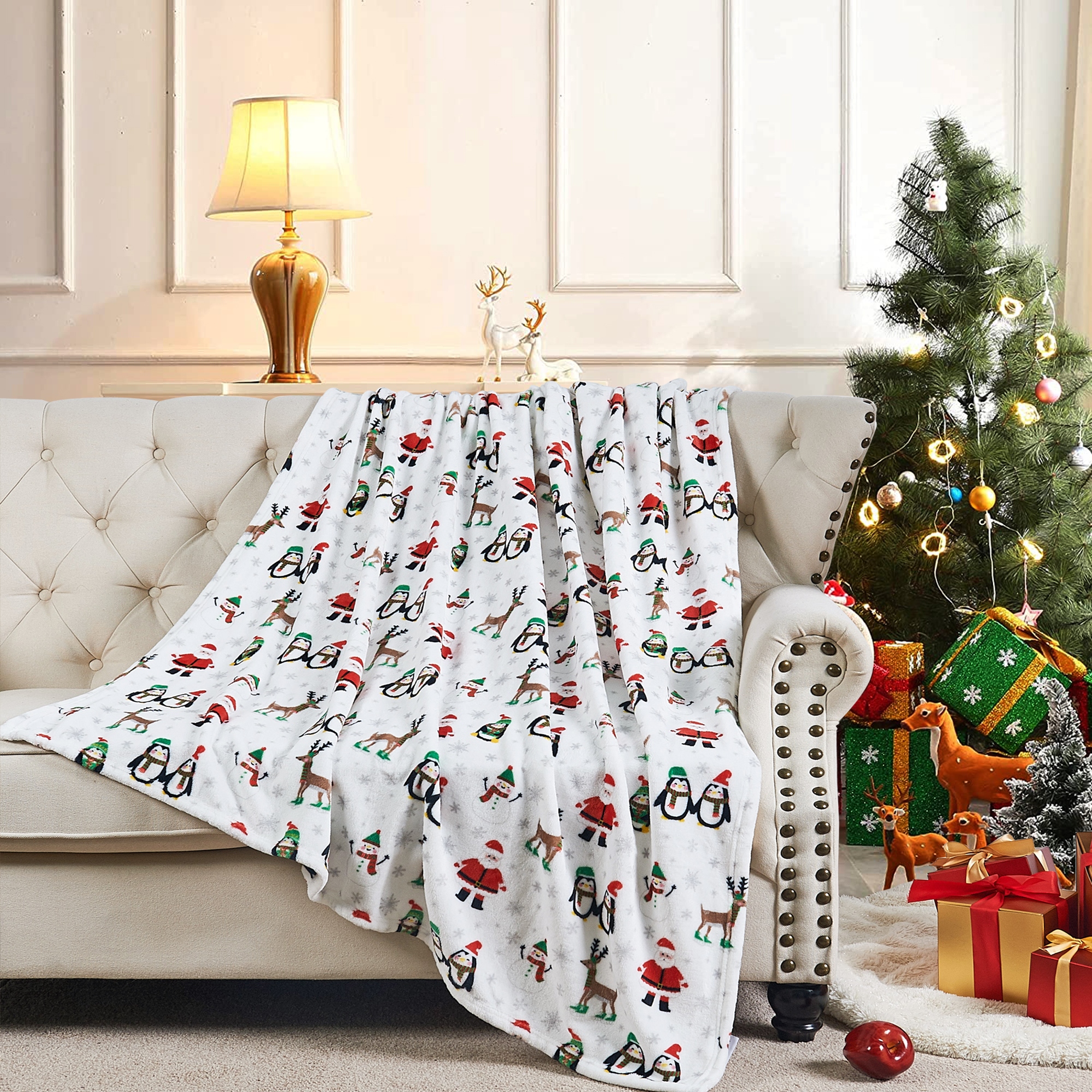 Festive throw 2025