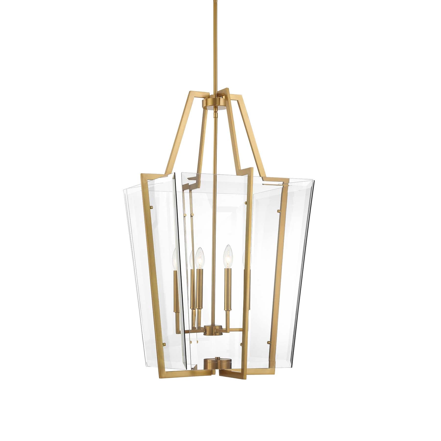 Savoy House 3-9950-4 Farell 4 Light 21" Wide Taper Candle Pendant