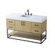 preview thumbnail 88 of 134, Lennox 48 - 60 Inch Single Bathroom Vanity