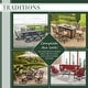 preview thumbnail 5 of 15, Hanover Traditions 11-Piece Dining Set in Red with Ten Stationary Dining Chairs and an Extra-Long Dining Table