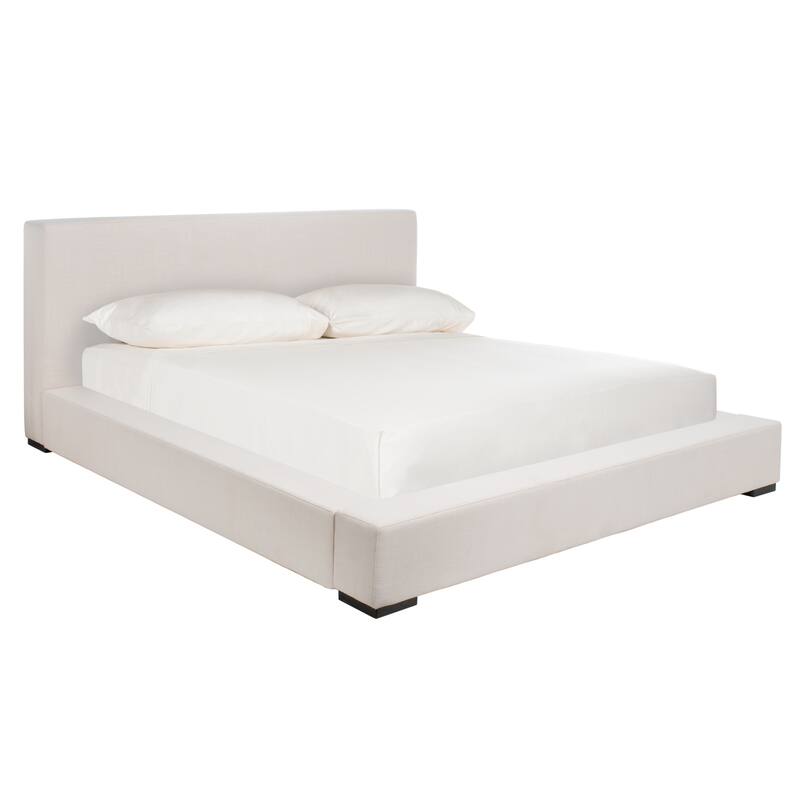 SAFAVIEH Couture Sasharose Upholstered Queen Bed