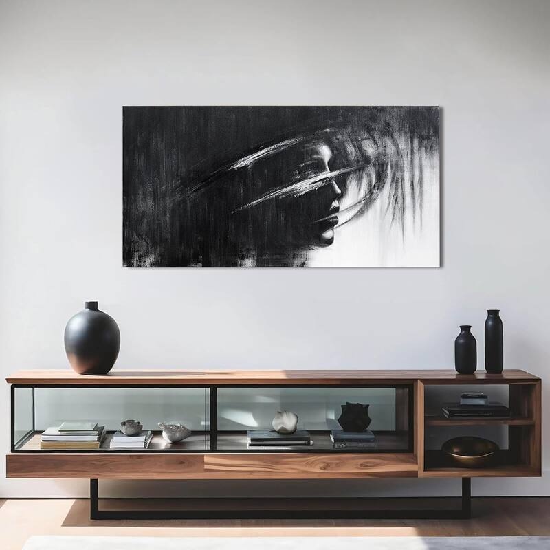 Black and White Abstract Wall Art Prints Wall Art