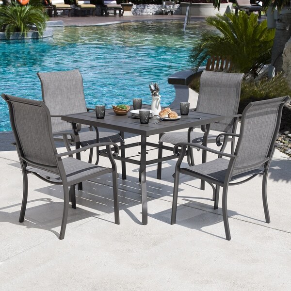 Folding Patio Chairs Piece Folding Chairs Set Of With Side