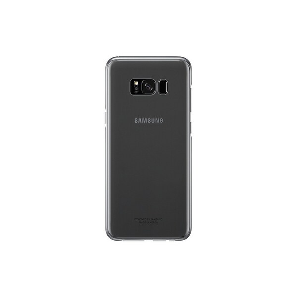 Samsung Galaxy S8 Clear Protective Cover, Black