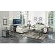 preview thumbnail 3 of 10, Plymouth Gray Wood Rectangular Coffee Table - 52" x 20" x 28"