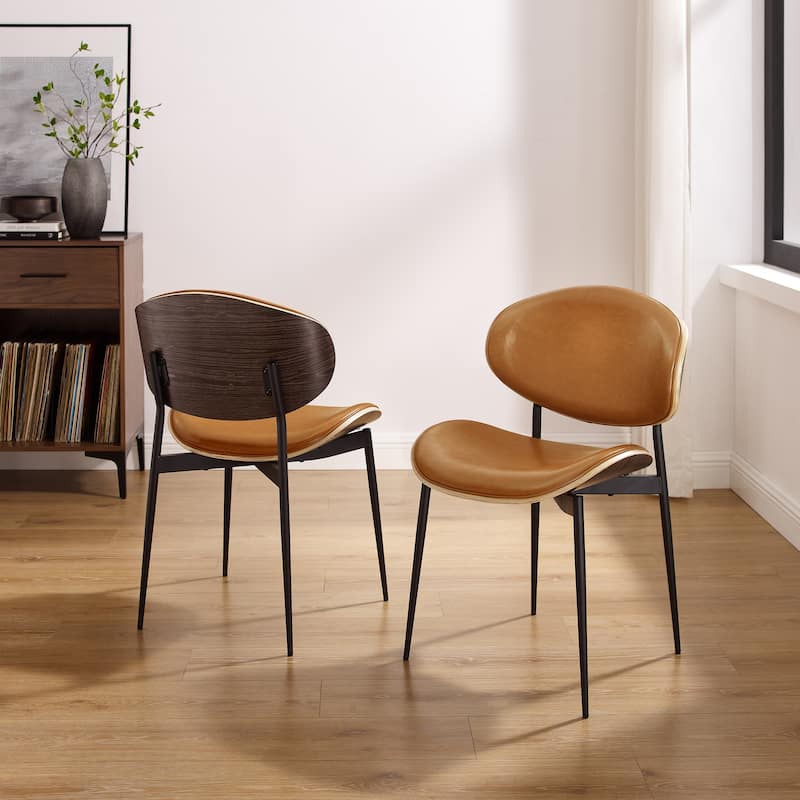 Art Leon Mid-century Modern Dining Chairs (Set of 2)