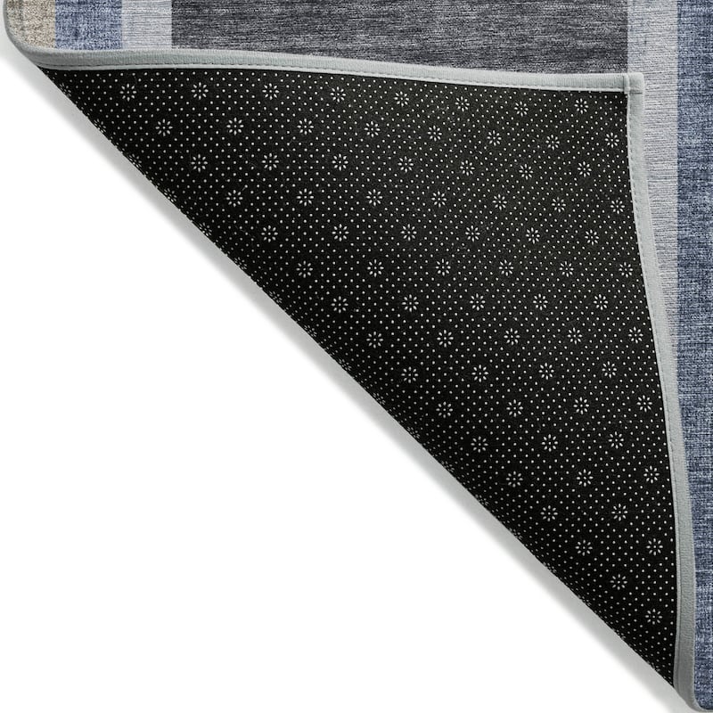 Machine Washable Indoor/ Outdoor Chantille Mid Century Modern Rug
