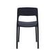preview thumbnail 17 of 39, Porthos Home Brody Stackable Dining Chairs Set Of 2, Overall Plastic