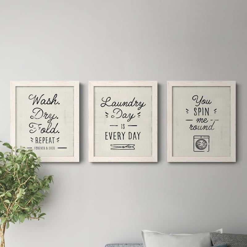 Laundry Room I-Premium Framed Canvas - Ready to Hang - Multi-Color