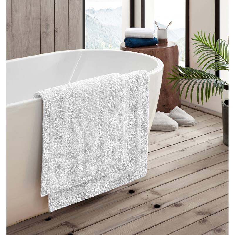 Eddie Bauer Logan Cotton 2 Piece Bath Rug Set