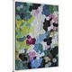preview thumbnail 2 of 8, Walking through Waddesdon Gardens by Coco Good Framed Canvas Wall Art Print - Sylvie Beaded White