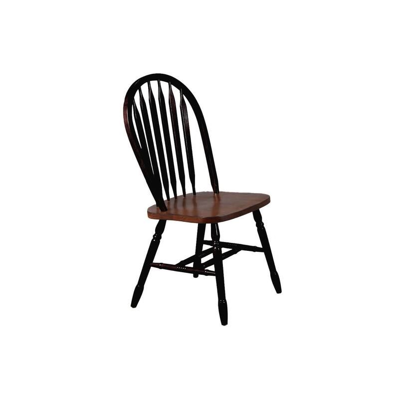 Round Extendable Dining Set - 42" Solid Wood Table & 2 Retro Chairs
