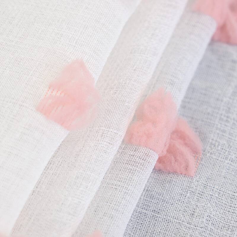 DriftAway Lily White Pinch Pleated Voile Sheer Blackout Curtain