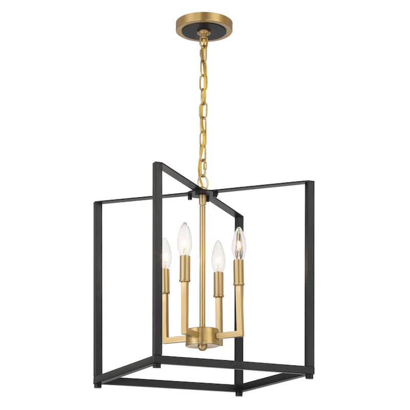 Minka Lavery 1464 Colwick 4 Light 14" Wide Taper Candle Pendant