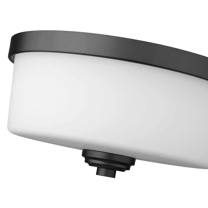Z-Lite Arlington 2 Light 21" Wide Flush Mount Drum Ceiling Fixture