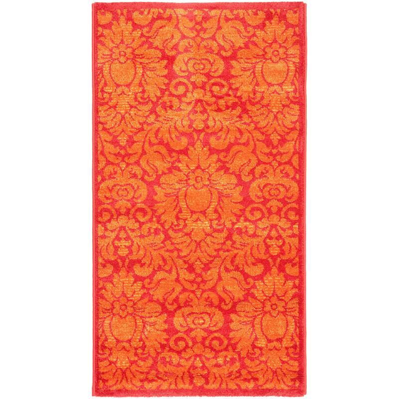 SAFAVIEH Porcello Tzipora Boho Modern Rug - 2'7" x  5' - Red - Runner/Rectangle